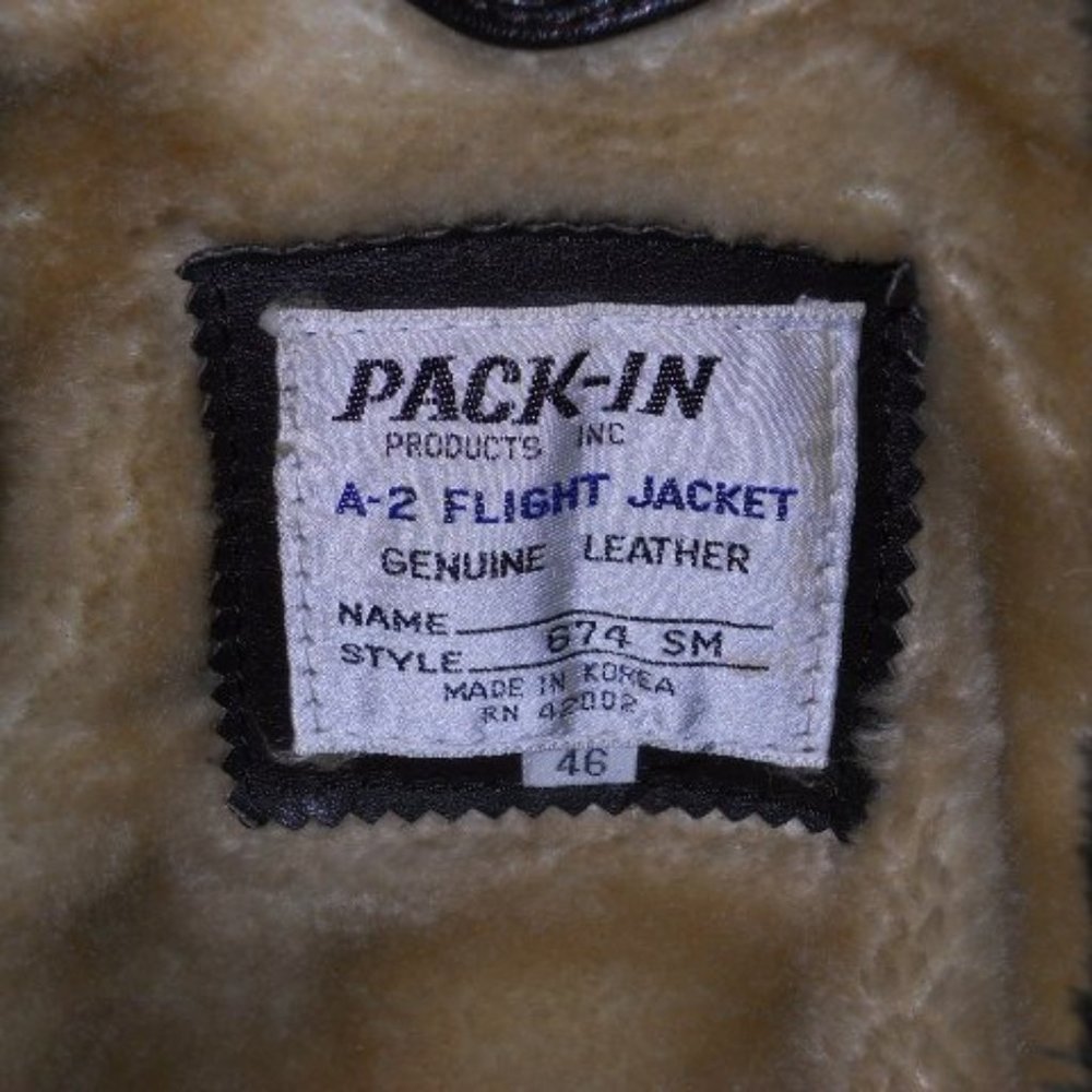 Leather Bombers Jacket